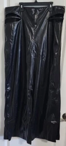 Shein Curve Pants Womens 2XL Faux Leather Pleather - Picture 1 of 7