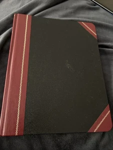 Boorum & Pease Columnar Book 21-150-R Record Ledger 150pgs 10 3/8 x 8 3/8” - Picture 1 of 5