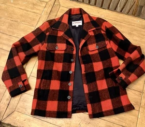 Giacca vintage McGregor resistente lana a quadri lavoro cappotto fienile Med/40 Uruguay - Foto 1 di 18