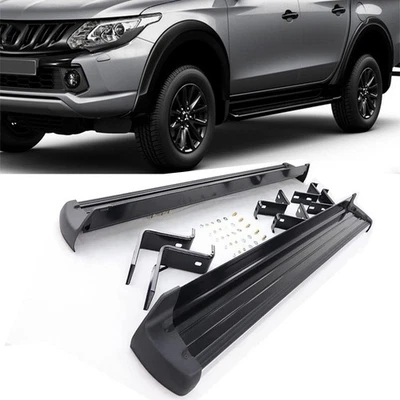 2pcs Running Boards Side Step fit for Mitsubishi Triton L200 2015-2018 Nerf Bar - Image 1 of 4