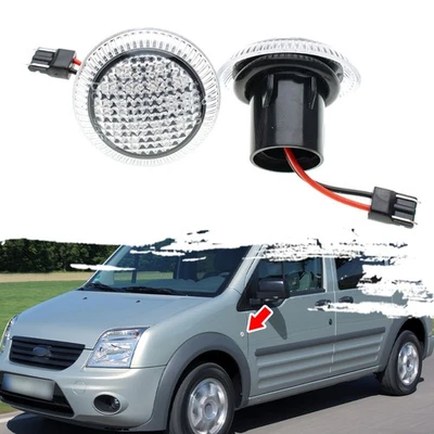 FRECCE LATERALI FRECCE PER FORD TOURNEO CONNECT 2012-2022 VETRO TRASPARENTE - Immagine 1 di 4