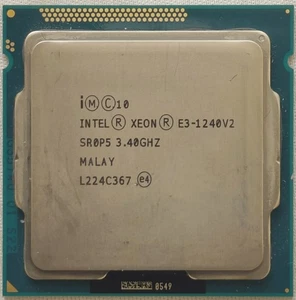 Intel Xeon E3-1240 V2 LGA1155 CPU Processor 8M Cache 3.40 GHz SR0P5 - Picture 1 of 2