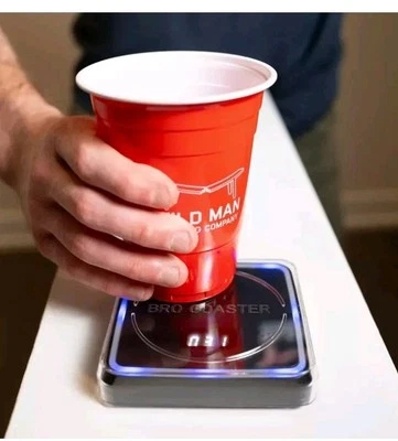 Jeu De Défi De Boisson Bro Coaster Avec Minuteur - Photo 1/4
