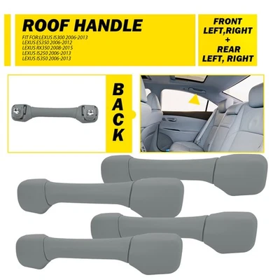 Front & Rear Roof Handle Pull Grab Handle for Lexus IS300 IS250 IS350 2006-2013 - Imagem 1 de 4