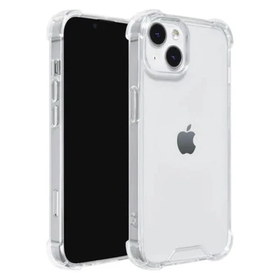 TUNIQ Custodia per iPhone 15 - Custodia in silicone trasparente antiurto - Immagine 1 di 4