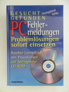 PC Fehlermeldungen Problemlösungen sofort einsetzen inkl. CD Serges Medien Buch - Bild 1 von 1