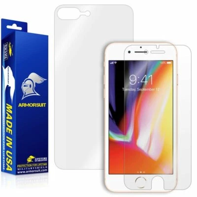 ArmorSuit Apple iPhone 8 PLUS Screen Protector (Case-Friendly + Back Screen) USA - Image 1 of 4