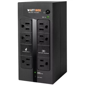 WattBox WT-OVRC350U Standby UPS and Battery Pack, 6-Outlets, 350VA - Picture 1 of 7