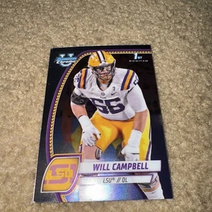 2024 Bowman University Chrome - #181 Will Campbell (RC) - Picture 1 of 2