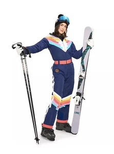 289 $ Tipsy Elves Schneeanzüge für Damen Retro Damen Thermo Skianzug - Gr. M - Bild 1 von 2