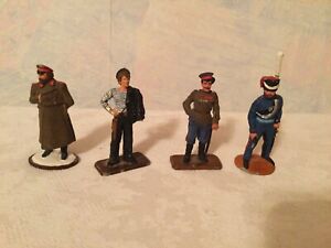 4 Lead Figures Made In USSR COLLECTION
