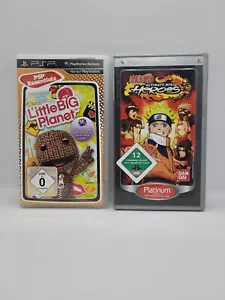 Little Big Planet + Naruto Ultimate Ninja Heroes - PSP PS Portable Spiele - Bild 1 von 1