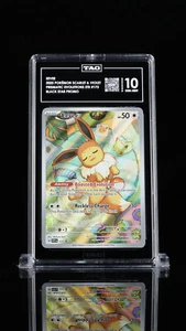 *Rank 7* TAG 10 Eevee 173 Prismatic Evolutions Promo Pokemon Card - Gem Mint - Picture 1 of 4