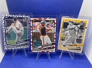 Dave Winfield /50 Donruss 2023+Jack Morris /46+Ralph Kiner /75 Flame HOF Lot