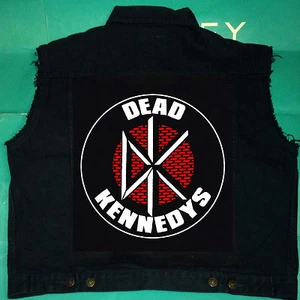 Dead Kennedys Fresh Fruit Rotting Vegetable Punk Rock Denim Cut-Off Jacket M-XXL - Picture 1 of 121