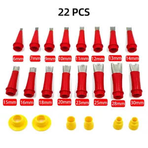 Caulking Caulk Nozzle Applicator Finisher Glue Silicone Sealant Finishing Kit - Picture 1 of 10