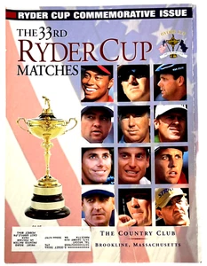 The 33rd Ryder Cup Matches Magazine Commemorative Issue / Tiger Woods - Picture 1 of 3