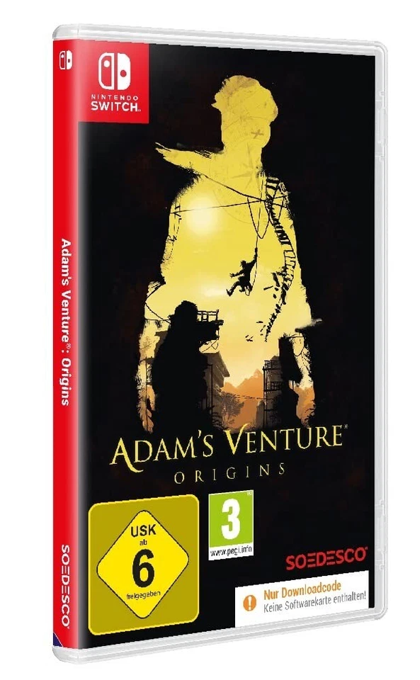 Adams Venture Origins Nintendo Switch Spiel Abenteuerspiel Nur Downloadcode Neu