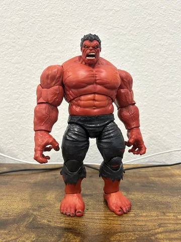 Marvel Legends Red Hulk Target Exclusive Deluxe Thunderbolt Ross complete Cover