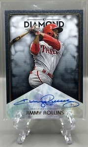 Jimmy Rollins 2023 Topps Diamond Icons On-Card Autograph Auto 25/25! Phillies - Picture 1 of 3