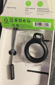 Belkin Supporto sicuro con cinturino per Apple AirTag scatola aperta nera - Foto 1 di 2