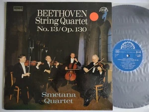 SMETANA STRING QUARTET PLAYS BEETHOVEN QUARTET NO 13 SUPRAPHON 3609 - Picture 1 of 4