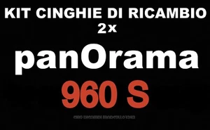 ★ERSATZRIEMENSATZ 2 x SUPER 8mm PROJEKTOR ★PANORAMA 960 S★ - Bild 1 von 1