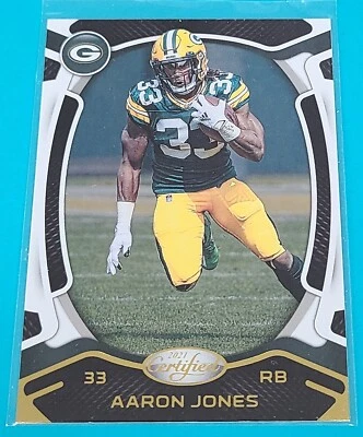 2021 Panini Certified #72 Aaron Jones Green Bay Packers FOOTBALL Card A7 - Image 1 of 2