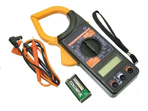 Pinza amperimétrica digital 1000AMPS C831 Multi-Tester con pantalla LCD de conteo para corriente - Imagen 1 de 3