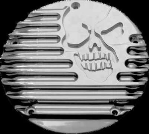 CO Derby Cover Chrome Machine Head w Mount Hardware HD Breakout 13-17 - Picture 1 of 3