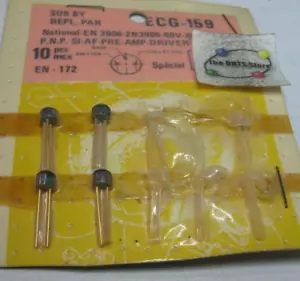 Transistor Semiconductor Nacional ES3906 PNP Glob-Top 2N3906 ECG159 - Edición Cantidad 4 - Imagen 1 de 3