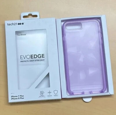 Tech21 Evo Edge Case For iPhone 7 PLUS / 8 PLUS Shockproof Flexible Phone Cover - Image 1 of 4