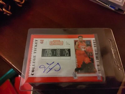 panini contenders draft picks 2019 tyus battle auto - Image 1 of 2