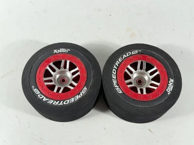 Duratrax DTXC2921 SpeedTreads neumáticos de espuma montados antiguos barra trasera 2x2 F&R 4x4 Foto 1 de 3