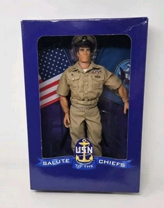 GI Joe USN Saludo a los Jefes Figura Navy Marinero Muñeca Solo LEER VER - Imagen 1 de 10