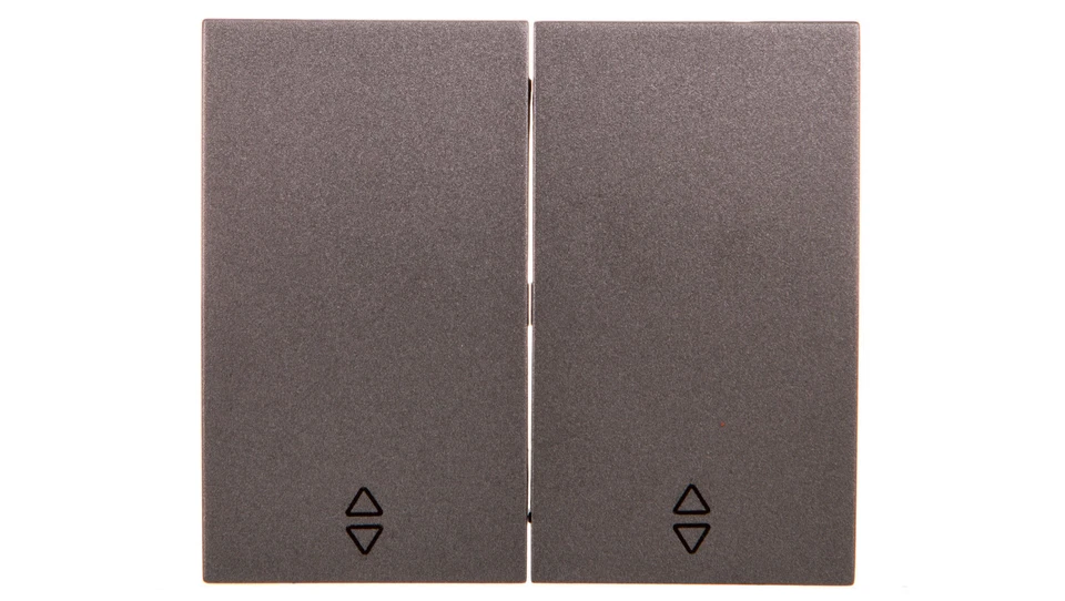 Conector de escalera doble Thea Blu, color grafito, placa / Wbtr0011-5dg / T2UK Foto 1 de 1