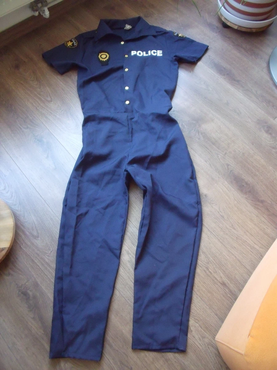 Polizei-Kostüm Set Für Kinder – Inkl. Kleidung, Hut & Accessoires Für Karneval & Halloween