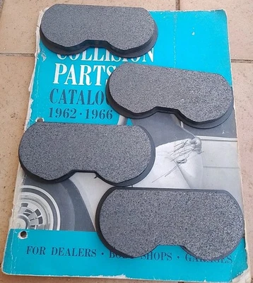 RAMBLER/AMC 1965/70 ПЕРЕДНИЙ BENDIX 4 ПОРШНЕВЫХ/ТОЧЕЧНЫХ ДИСКОВЫХ ТОРМОЗА ПОЛУМЕТАЛЛИЧЕСКИЕ КОЛОДКИ 3205722 - Изображение 1 из 4