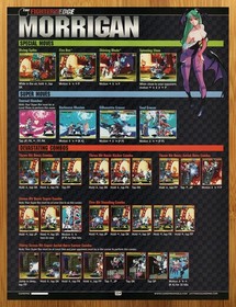 1998 Marvel vs Capcom Dreamcast PS1 Vintage Print Ad/Poster Morrigan Profile Art