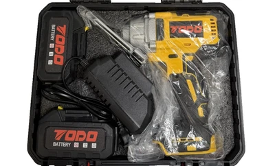 TODO Cordless Impact Wrench Kit 800N·m 21V 1/2" Brushless + 2 Batteries & Charger NEW