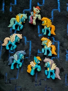 My Little Pony Friendship is Magic Wonderbolts Cloudsdale Mini Collection Lot - Picture 1 of 1