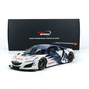 Topspeed 1:18 Honda NSX GT3 EVO resin simulation car model collection ornament - Picture 1 of 10