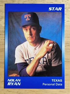 1990 Star Ryan #11 Nolan Ryan/Personal Data - Picture 1 of 2