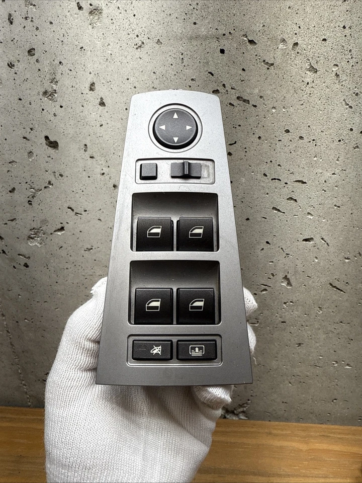 Interruptor de ventana maestra del lado del conductor izquierdo BMW 750i 2006-2008 6943054 OEM. Foto 1 de 4