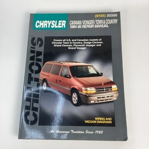 Chilton Repair Manual Dodge Caravan Voyager & Town and Country Minivans 1984-95 - Picture 1 of 1