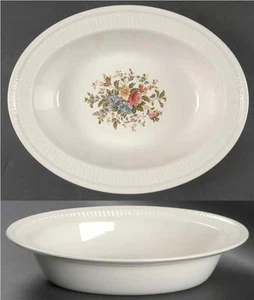 Wedgwood Conway China 10-1/2" Oval Vegetable Bowl Great Shape - Picture 1 of 1
