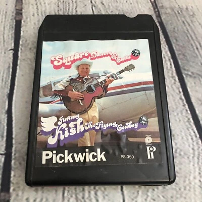 JIMMY KISH: The Flying Cowboy - Square Dances and Calls 8 Track Tape - Bild 1 von 4