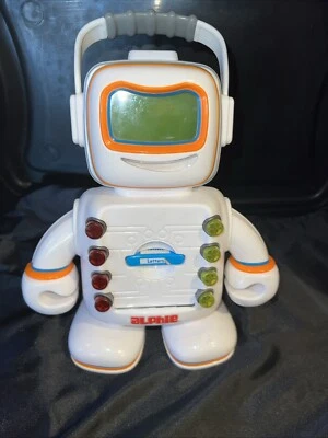 2009 ALPHIE Playskool 10” Robot Interactive Learning Tool Tested. 1 Card - Image 1 of 3