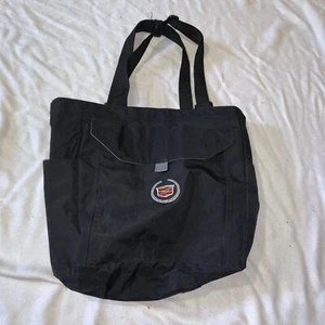 Cadillac collectible, tote bag fits laptop &more new without tags Black - Picture 1 of 8