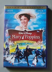 2DVD MARY POPPINS - DISNEY - Julie ANDREWS / Dick VAN DYKE - 45ème ANNIVERSAIRE - Imagen 1 de 2